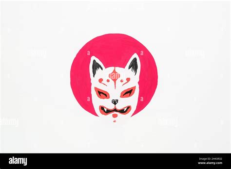 Creative beautiful drawing of Japanese flag Stock Photo - Alamy