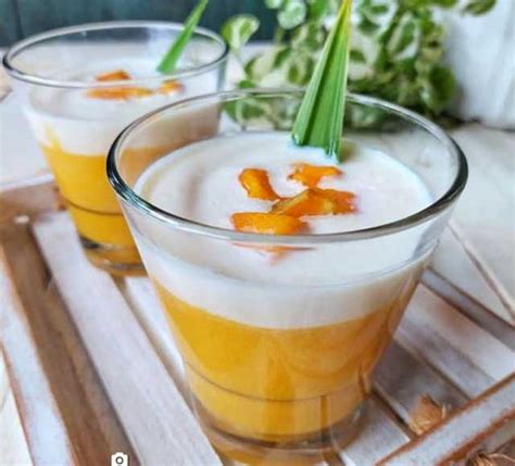 Resep Puding Mangga Super Lembut Praktis Dan Mudah Cara Membuatnya