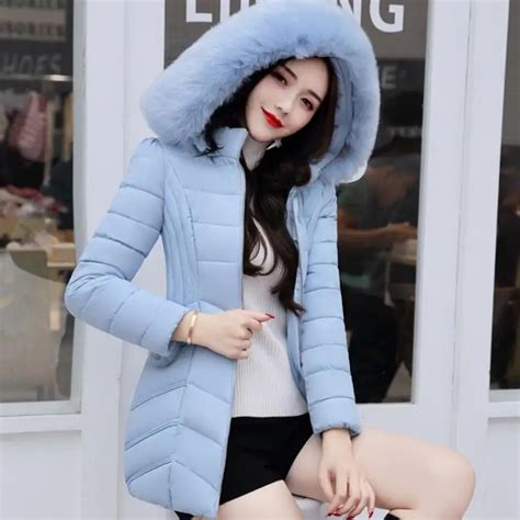 Winter Thick Outwear Coat Women Winter Woman Parka Bio Down Thickening