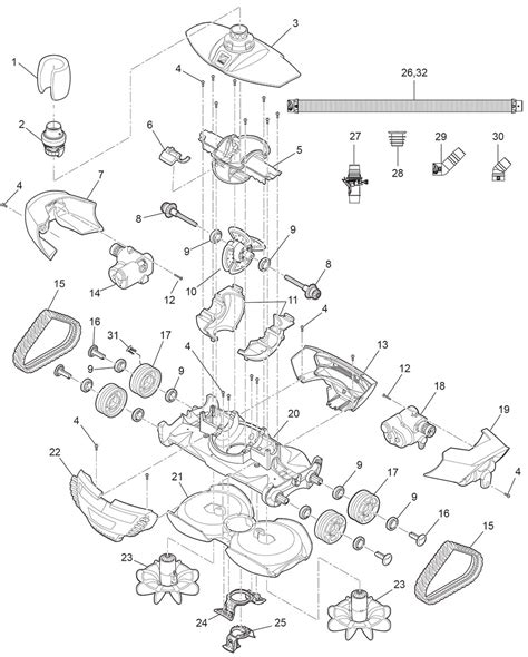 Zodiac Mx6 Pool Cleaner Parts Reviewmotors Co