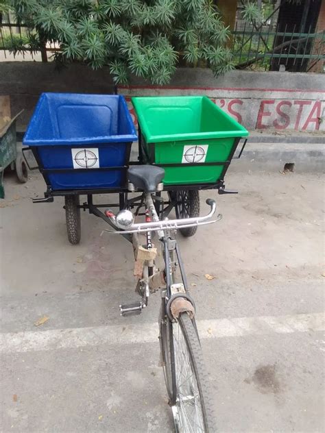 Scope Unlimited Manual Garbage Segregation Tricycle Rickshaw At Rs