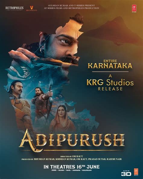 KRG Studios On Twitter Thrilled To Release Adipurush Throughout