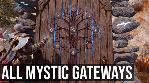 God Of War Ragnarok All Mystic Gateways Locations How To Unlock All