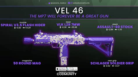 Best Vel 46 Warzone Loadouts The MP7 Is Great In Warzone Meta