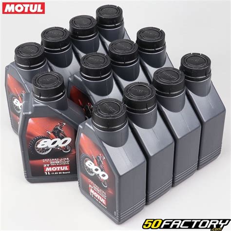 2T Motor Óleo Motul 800 Factory Linha Off Road 100 sintética