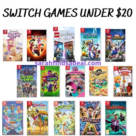 Nintendo Switch Games — Sarah Finds A Deal