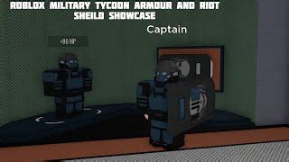 Roblox Military Tycoon Skull Armor And Riot Shield Doovi