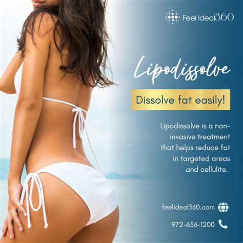 Lipodissolve Dissolves Fat Easily Feel Ideal 360 Med Spa Southlake TX