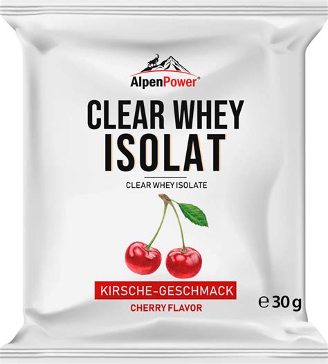 Alpenpower Whey Protein Clear Isolat Kirsche G Dm At