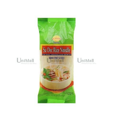 Bánh Phở Sa Đéc Sa Giang 400g dai mềm, thơm ngon - UniMall