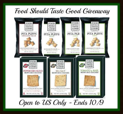 win food  taste good prize pack   ends  mom