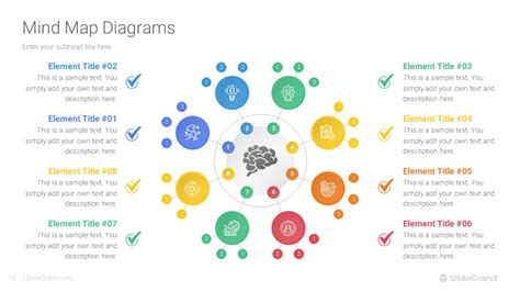 Mind Mapping Diagrams PowerPoint Template Designs SlideGrand