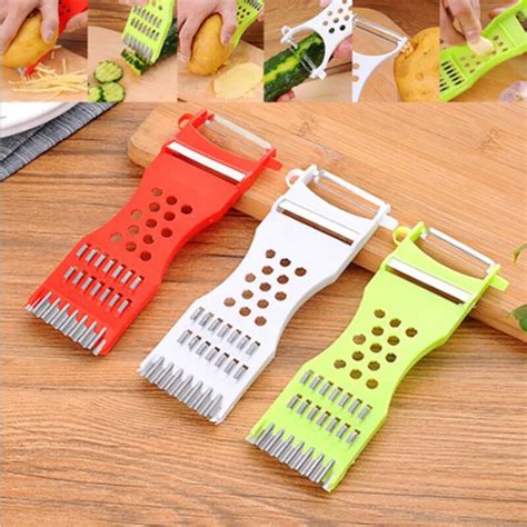 Multifunktions K Che Gadgets Gem Se Obst Parer Julienne Cutter Tool