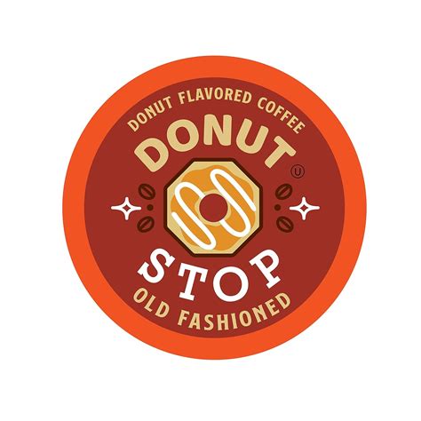 Donut Stop C Psulas De Caf Saborizadas Compatibles Con Cafeteras K Cup