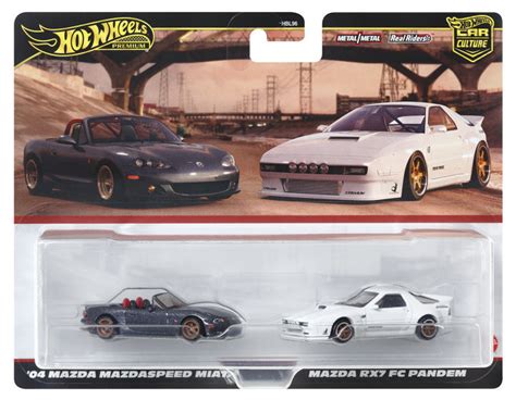 Hot Wheels Premium Car Culture Twin Pack Mazda Mazdaspeed