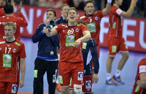 Ehf Euro France Norway Editorial Stock Image Image Of Active