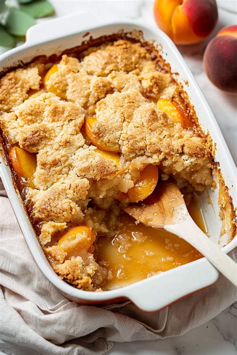 easy southern peach cobbler artofit