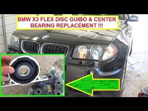 Bmw X E Flex Disc Guibo And Driveshaft Center Support Bearing