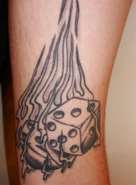 dice tattoo (2)