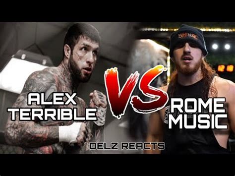 Alex Terribles Responds To Rome Music Fight Challenge