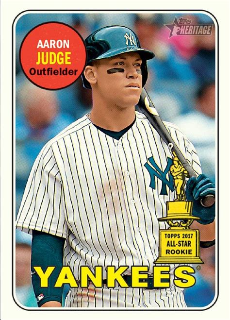 Aaron Judge New York Yankees Baseball Baseball Trading Cards Mlb