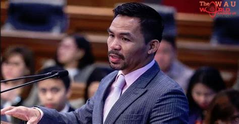 Senator Manny Pacquiao elected chair of Senate ethics panel