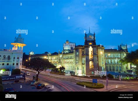 Old Kl Railway Station Kuala Lumpur Malaysia South East Asia Stock