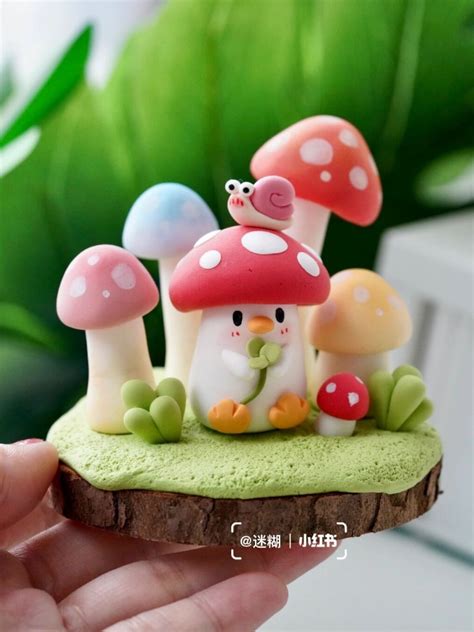 •𝙲𝚒𝚊𝚛𝚊☆ Clay Crafts Clay Crafts Air Dry Polymer Clay Kawaii