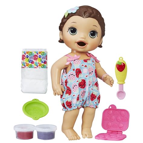 Buy Baby Alive Super Snacks Snackin Lily Brunette Amazon Exclusive