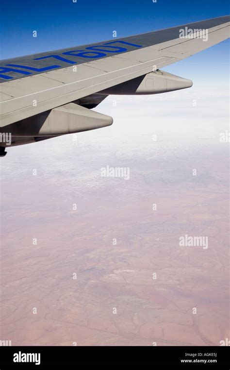 Outer Mongolian desert from the air Stock Photo - Alamy