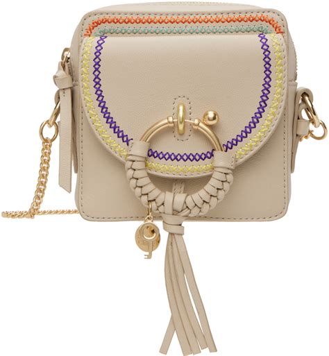 See By Chlo Beige Joan Camera Bag Ssense