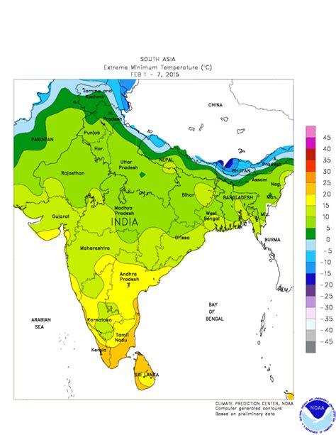 Climate Map Of Asia