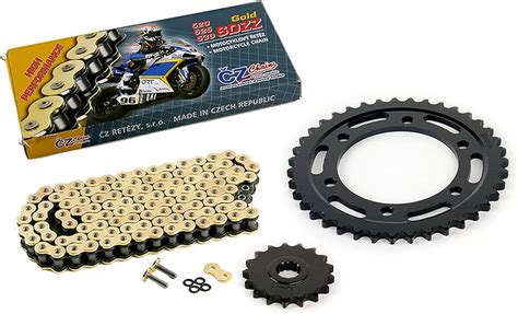 Chain Set Yamaha YZF R6 99 02 Conversion Chain RK GB 530 Zxw 116 Gold