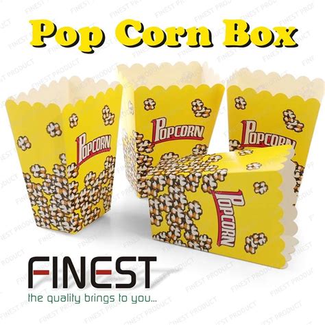 Popcorn Packaging Box At Rs 125piece Food Packaging Box In New