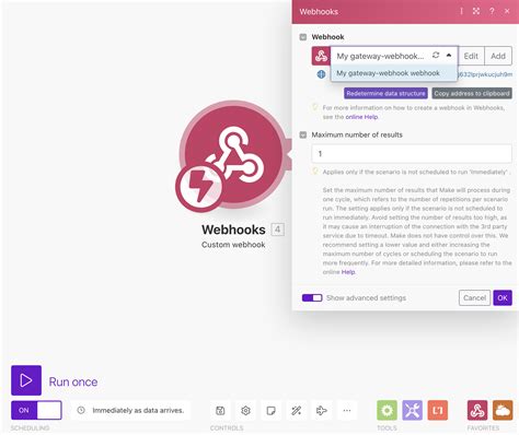 Slack outgoing webhooks aren't triggering my custom webhook nodes - How