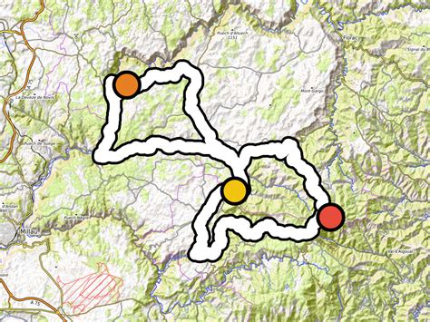 Cycling Route The Rider Tour De Mont Aigoual 140 6km 2407 Total