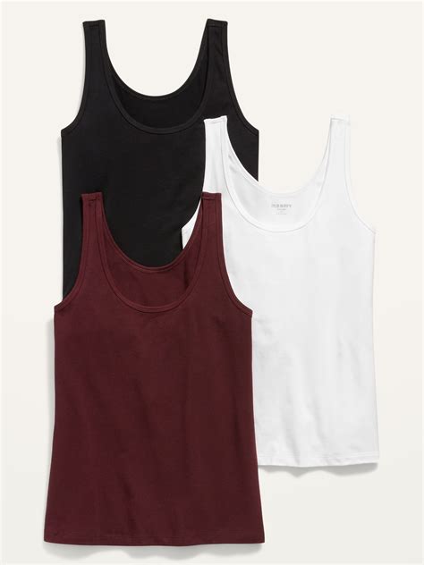 First Layer Tank Top 3 Pack For Women Old Navy