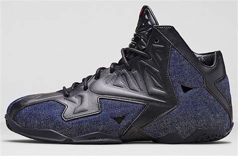 Nike Mens Lebron 11 Ext Denim Basketball Shoes Fashion Forward Forecast Curated Fashion Week