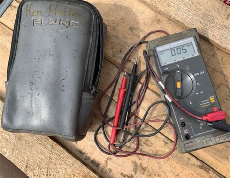 Fluke 75 Series Ii Multimeter With Probe Leads For Sale Online Ebay