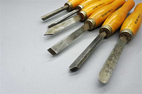 Record 6pc Woodturning Chisel Set - Tool Exchange