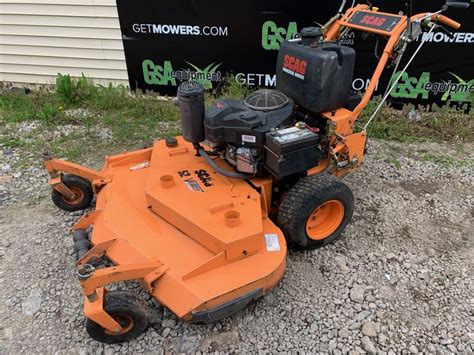 scag commercial hydro walk  mower whp    month
