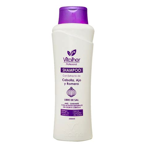 Shampoo Vitalher Cebolla 1000ml Districosmeticos