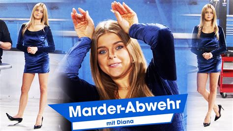 Diana Macht Ihr Auto Fit Gegen Mardersch Den Pearl Tv Oktober