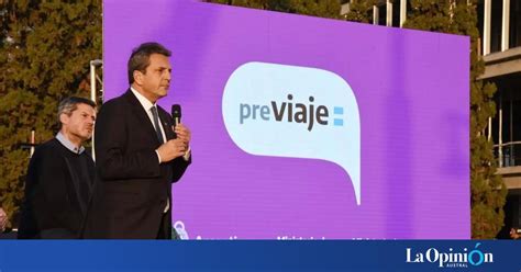 Previaje Sergio Massa Anunci Que Enviar Un Proyecto Para Convertir