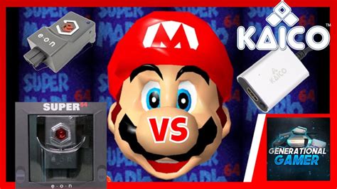 Kaico Labs Nintendo 64 N64 HDMI Adapter Vs Eon Super 64 Featuring