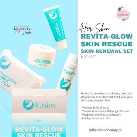 Her Skin Revita Glow Skin Rescue Kit Secret Glow By Kath Melendez