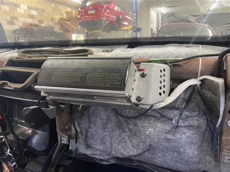 How an unengaged airbag looks under your dash : r/mildlyinteresting