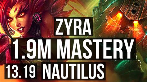 Zyra Kalista Vs Nautilus Jhin Sup M Mastery Comeback