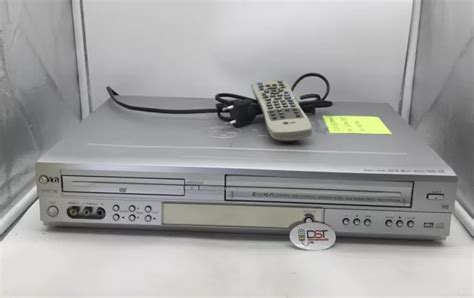 Lg Dvs Lettore Registratore Dvd Vhs Funzionante Con Telecomando Eur