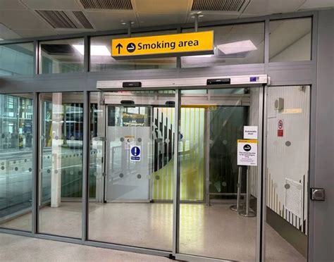 Smoking Areas Heathrow Airport Designated Smoking Zones